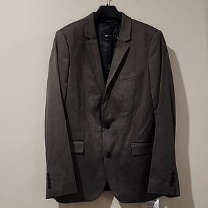 NWT ASOS DESIGN wedding slim suit jacket in brown texture Size US 40"